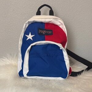Jansport Texas Flag Red, White & Blue Star Mini Backpack